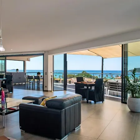 Apartamento Very Large Design Cocoon With Beautiful Sea View Six-Fours-les-Plages