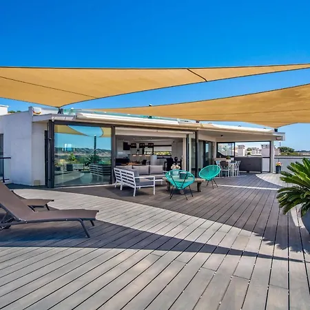 Very Large Design Cocoon With Beautiful Sea View 公寓